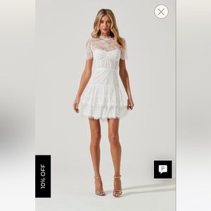 ASTR the Label - LEILANI LACE BUSTIER MINI DRESS